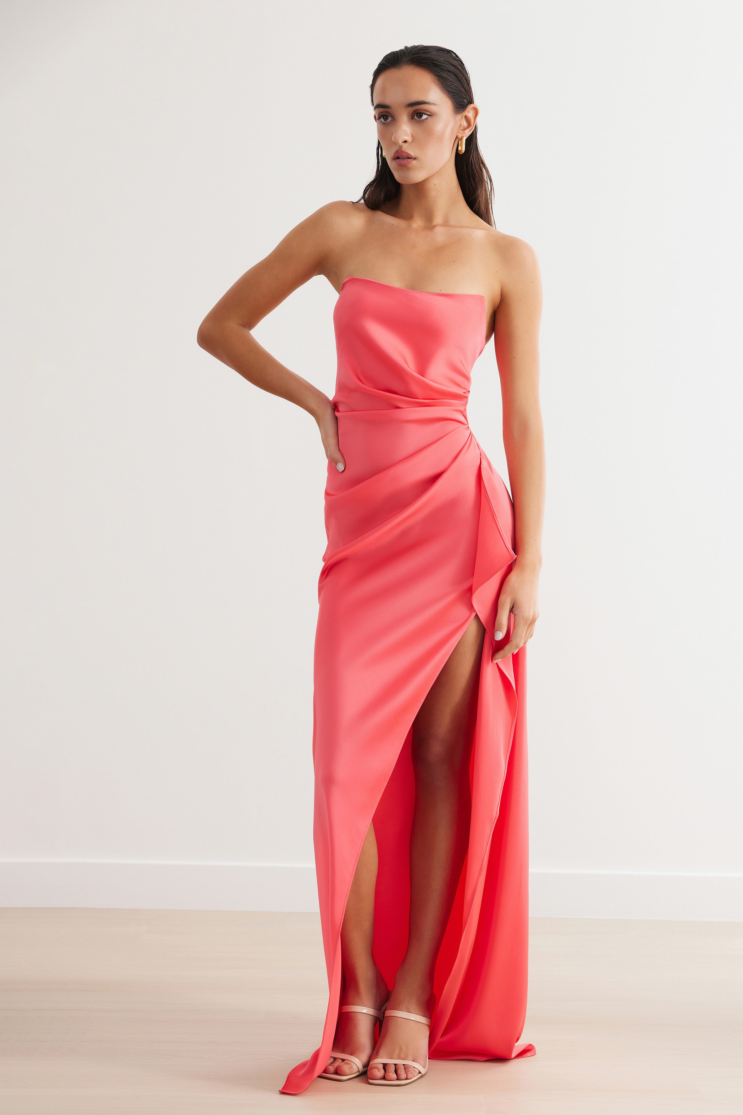 Alzira Dress - Flamingo