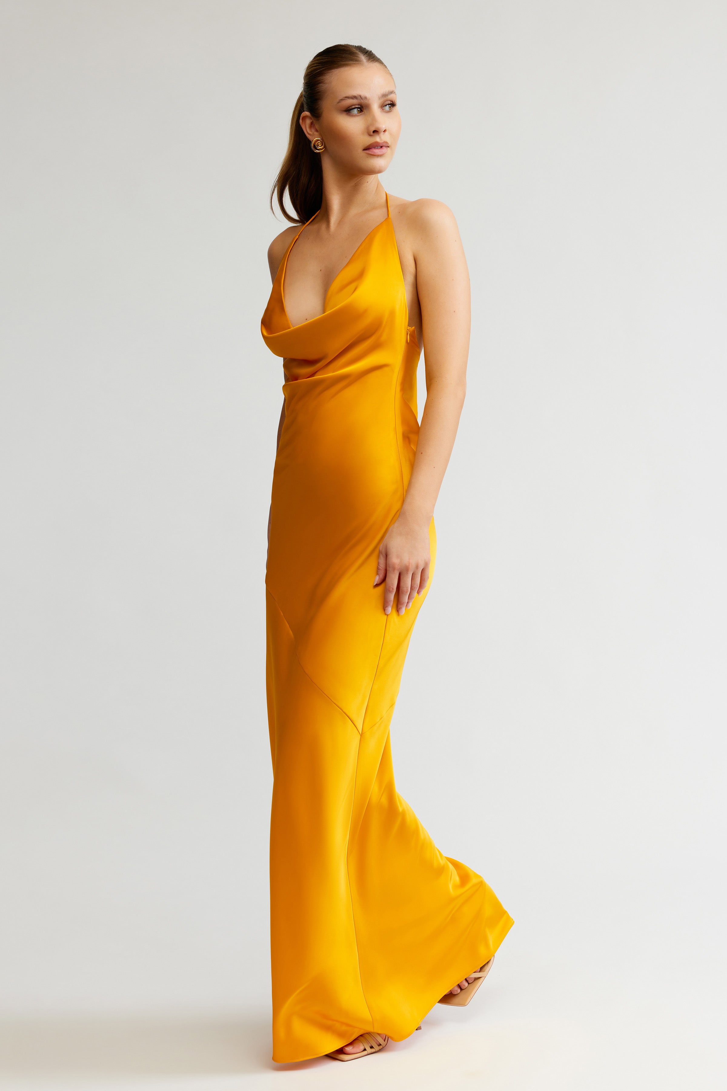 Freya Dress - Saffron