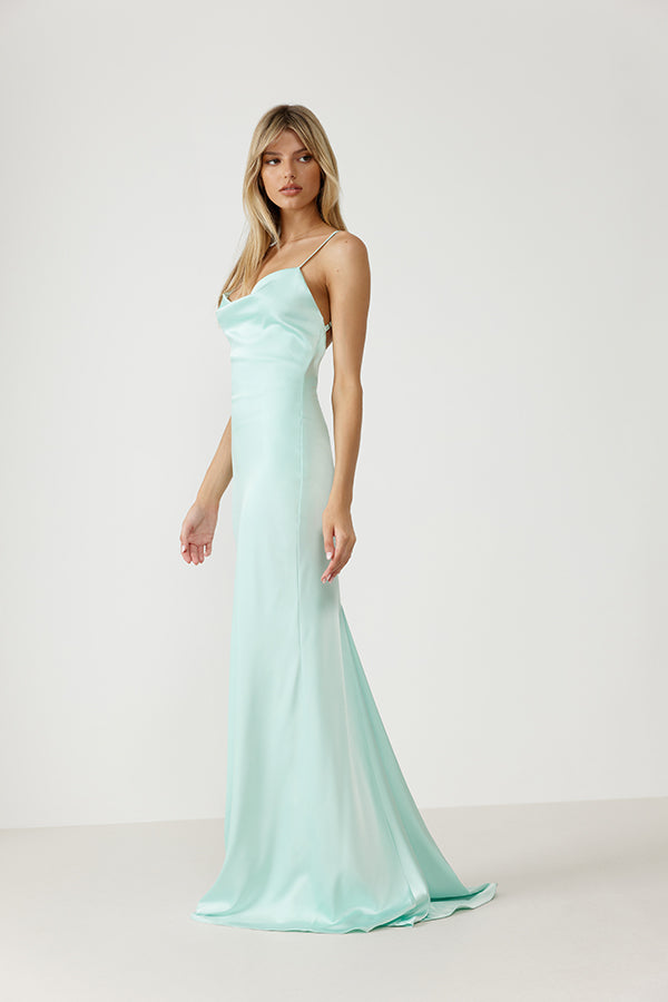 Camille Dress Seafoam