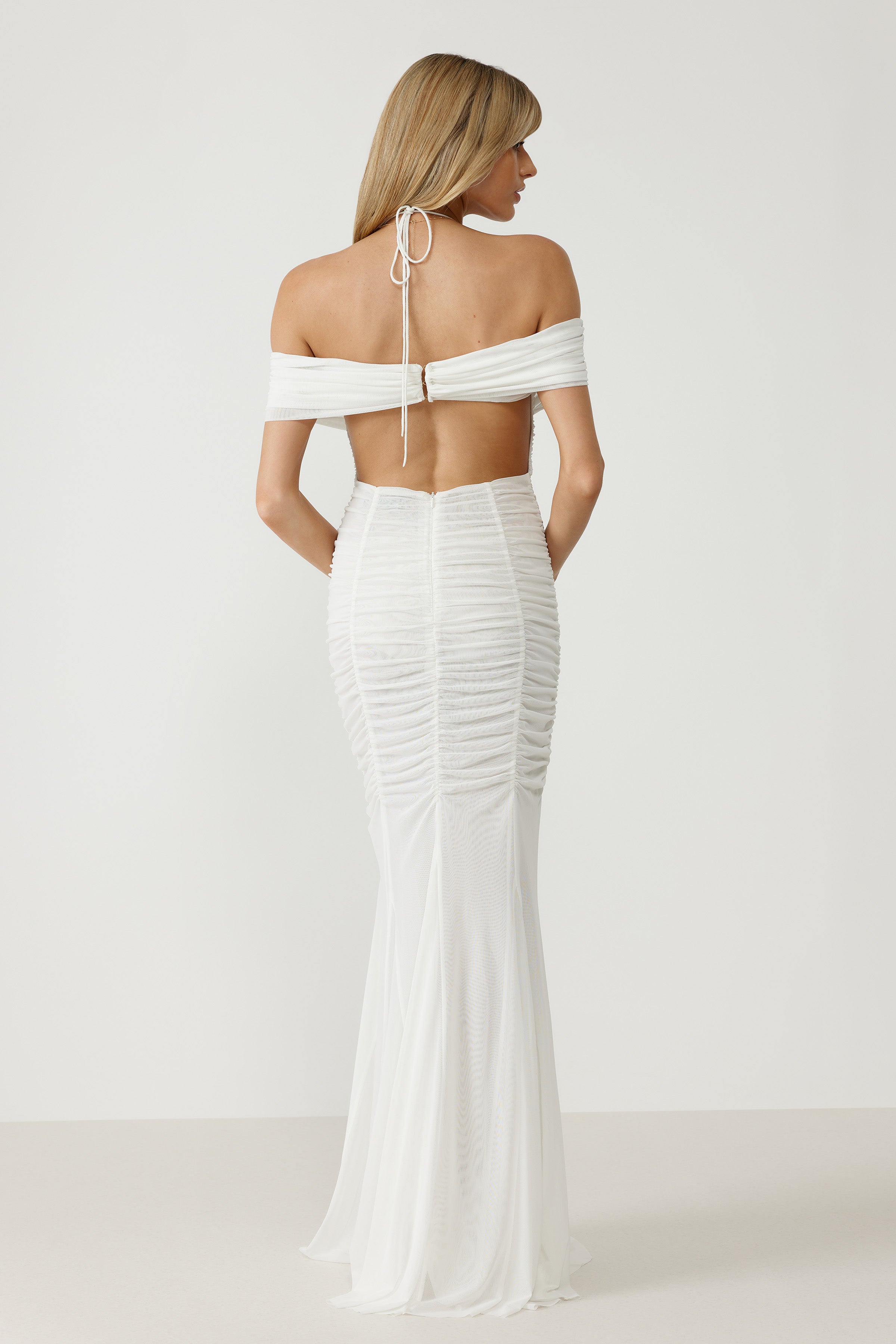 Livia Dress - White