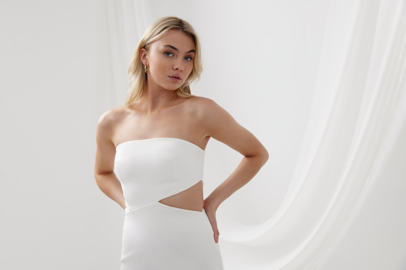 Serafina Dress - White