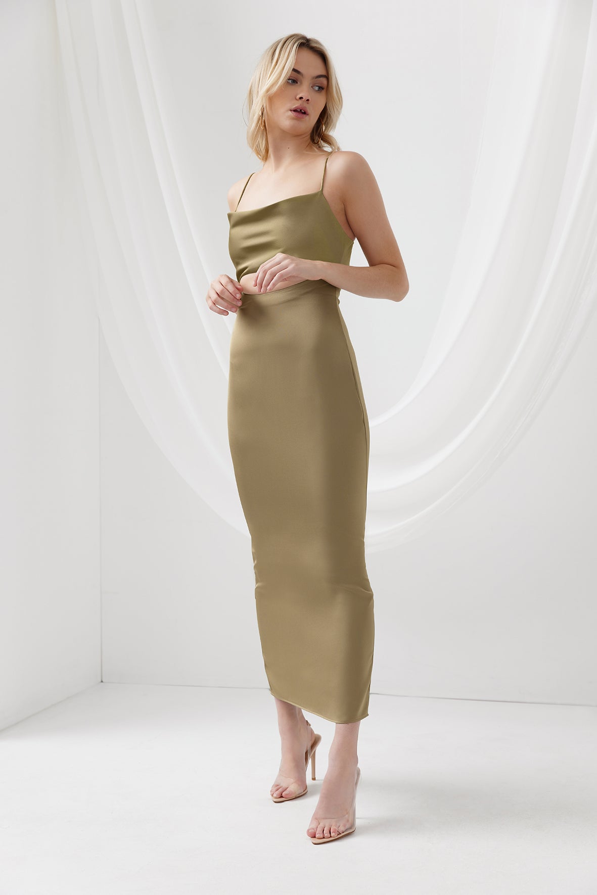 Fiorella Dress - Olive