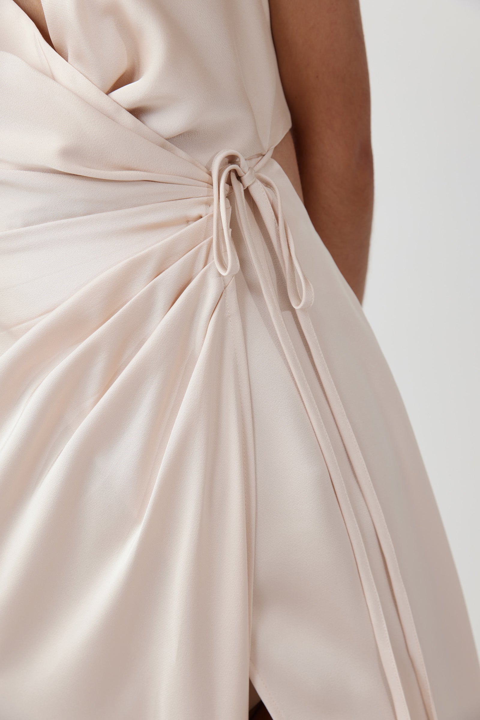 Marigold Dress - Pale Blush