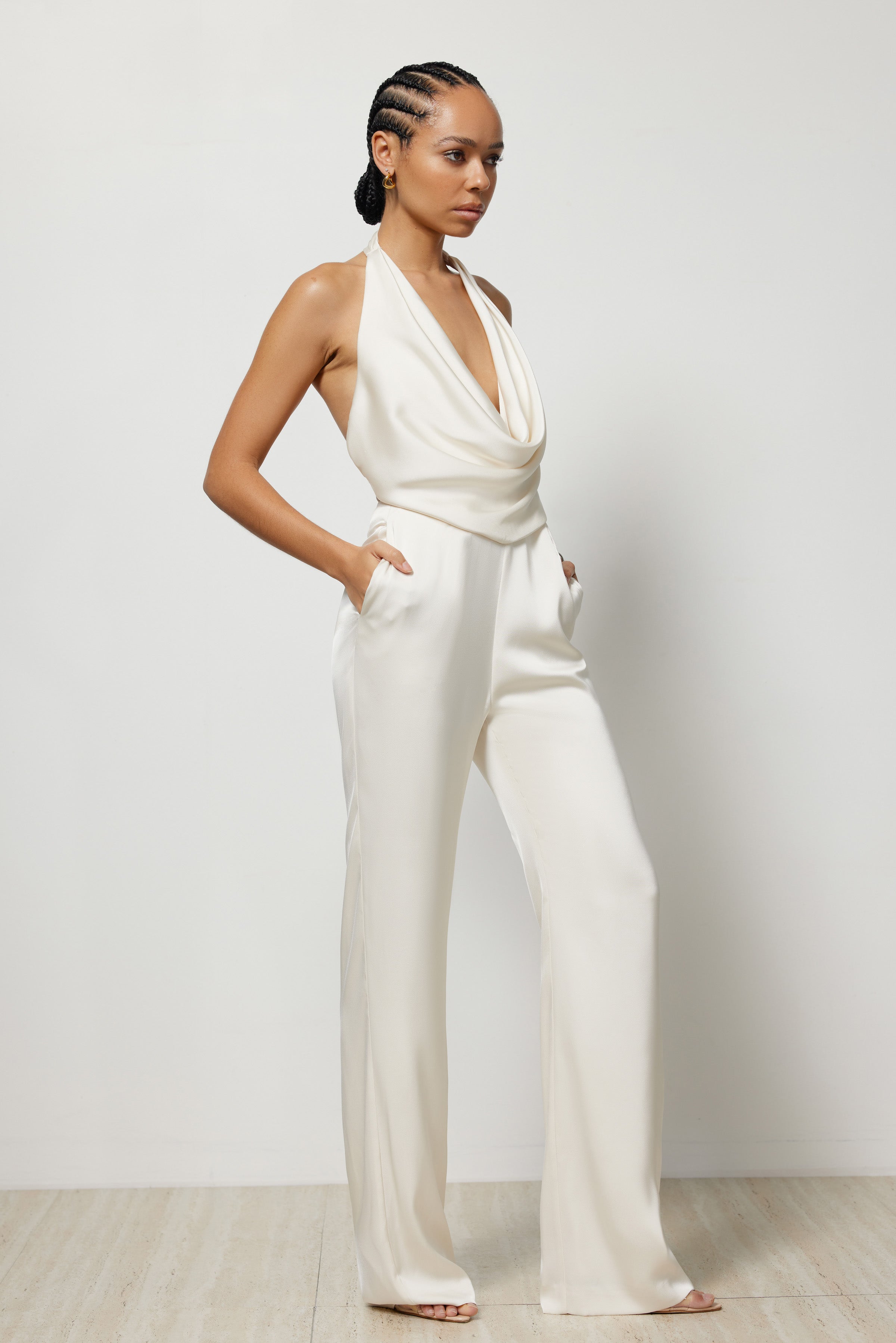 Orion Jumpsuit - Oyster