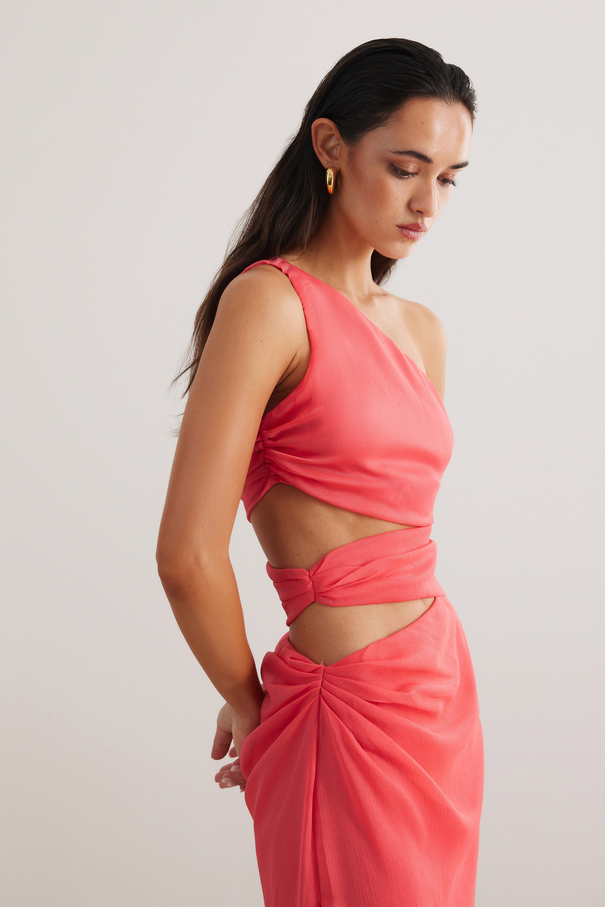 Aurea Dress - Flamingo